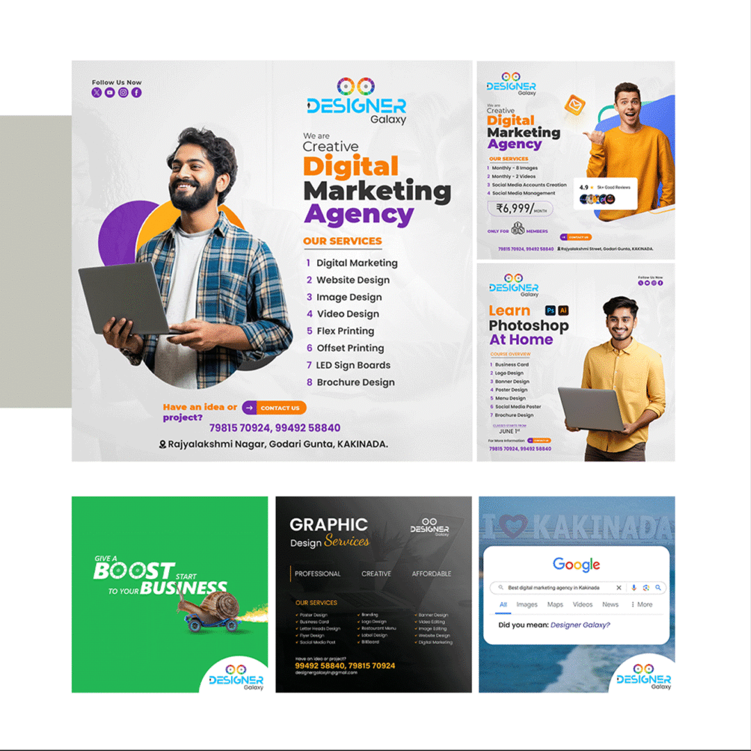 Web Designer I Graphic Designer I Video Editor