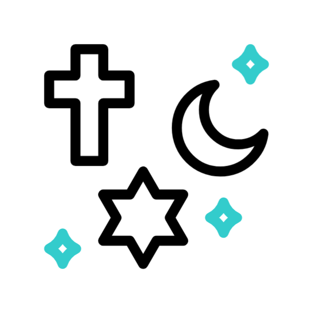 Temples, Churches & Mosques