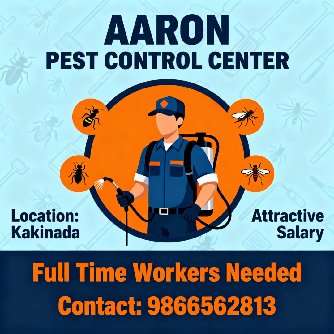 Pest control worker