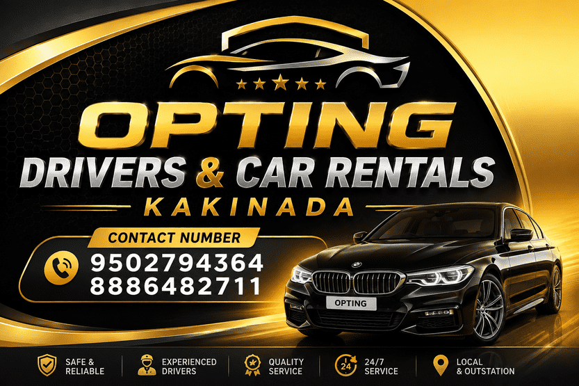 OPTING DRIVERS & CAR RENTAL KAKINADA