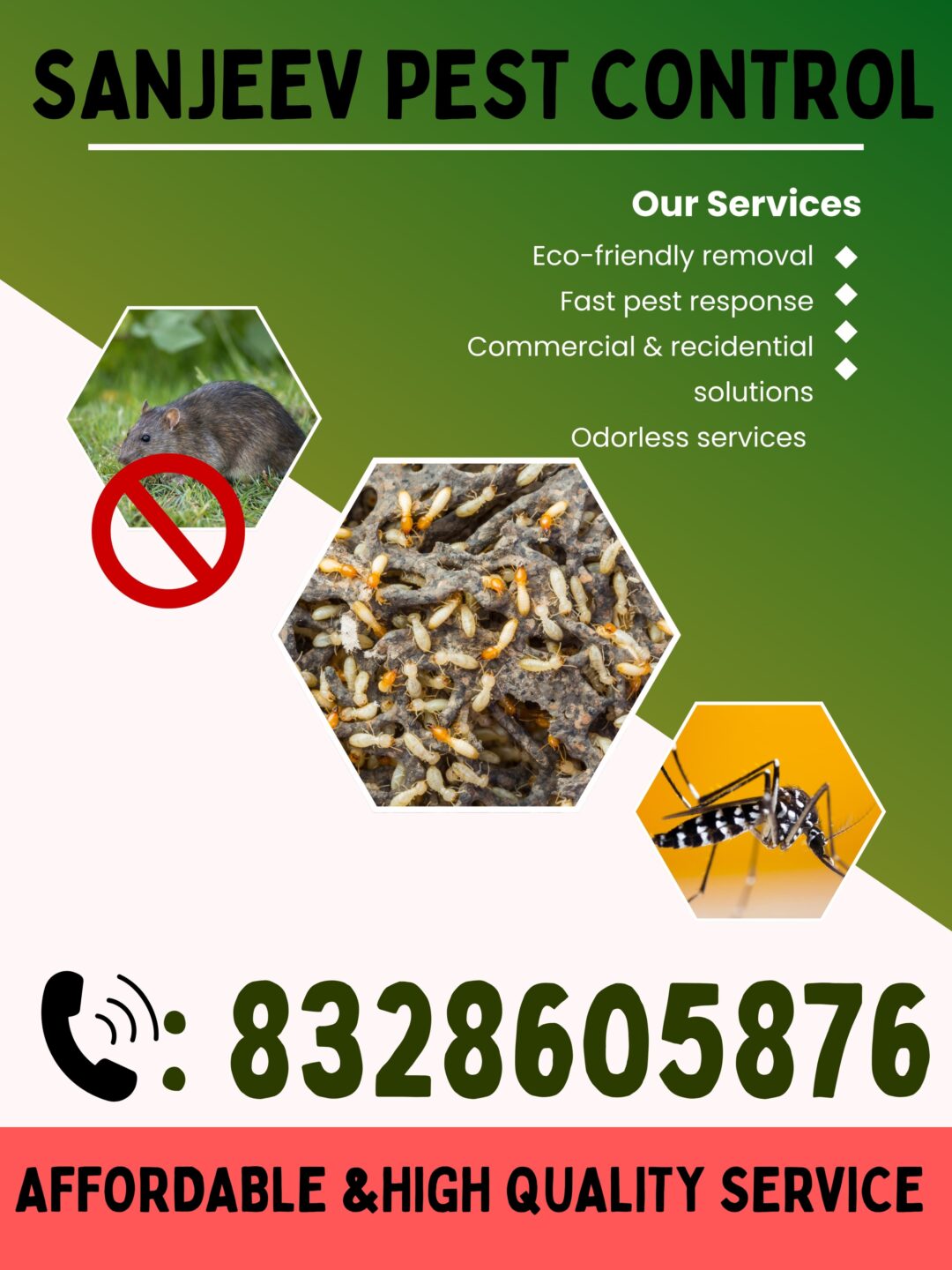 Pest control services