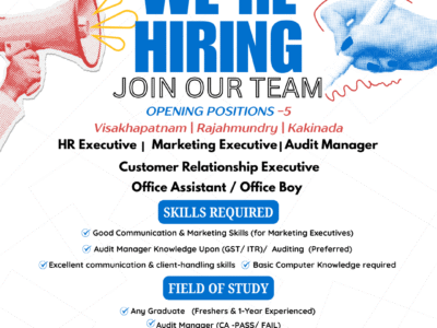 Kickstart Your Career with NS Tax Consultancy