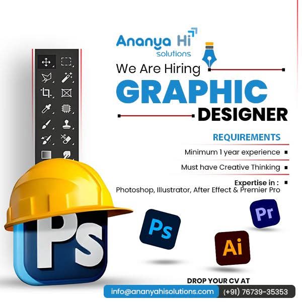 looking for graphic designer in hyd
