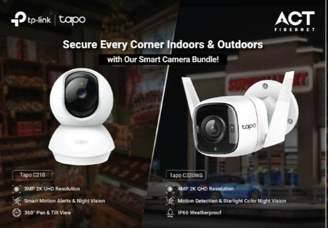Free CC Cameras with ACT Fibernet New Connections | Starting at ₹599 Only