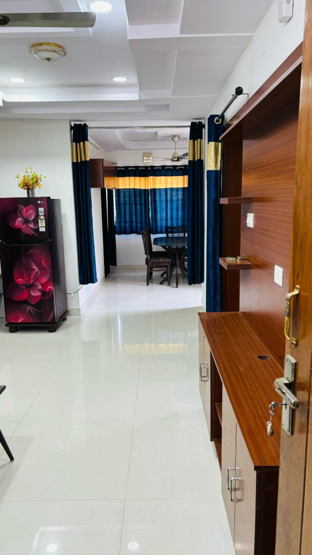 Fully Furnished 2BHK Flat for Rent in Kakinada