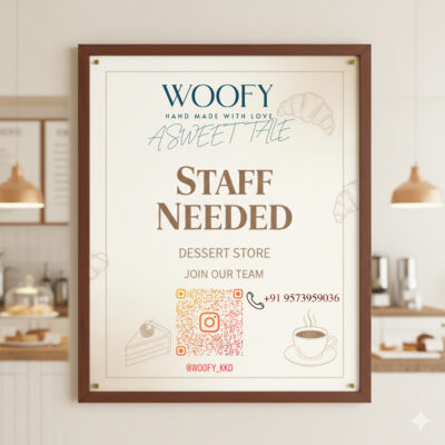 Working Staff Required