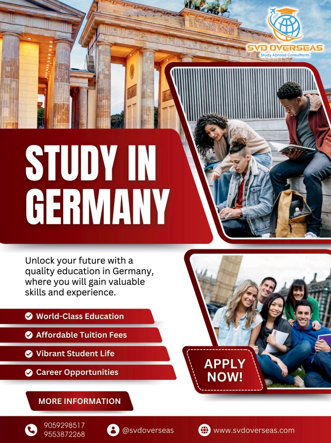 SVD Overseas Consultancy Kakinada | Study in UK Free Process
