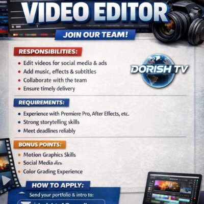 Video Editor Job in Kakinada