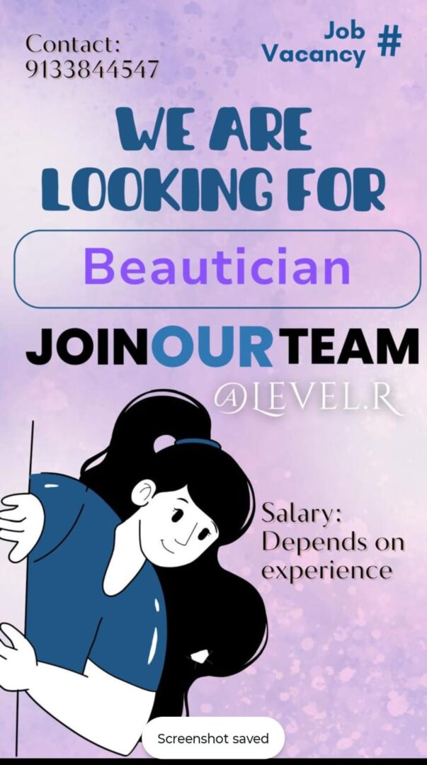 Beautician Job in Kakinada