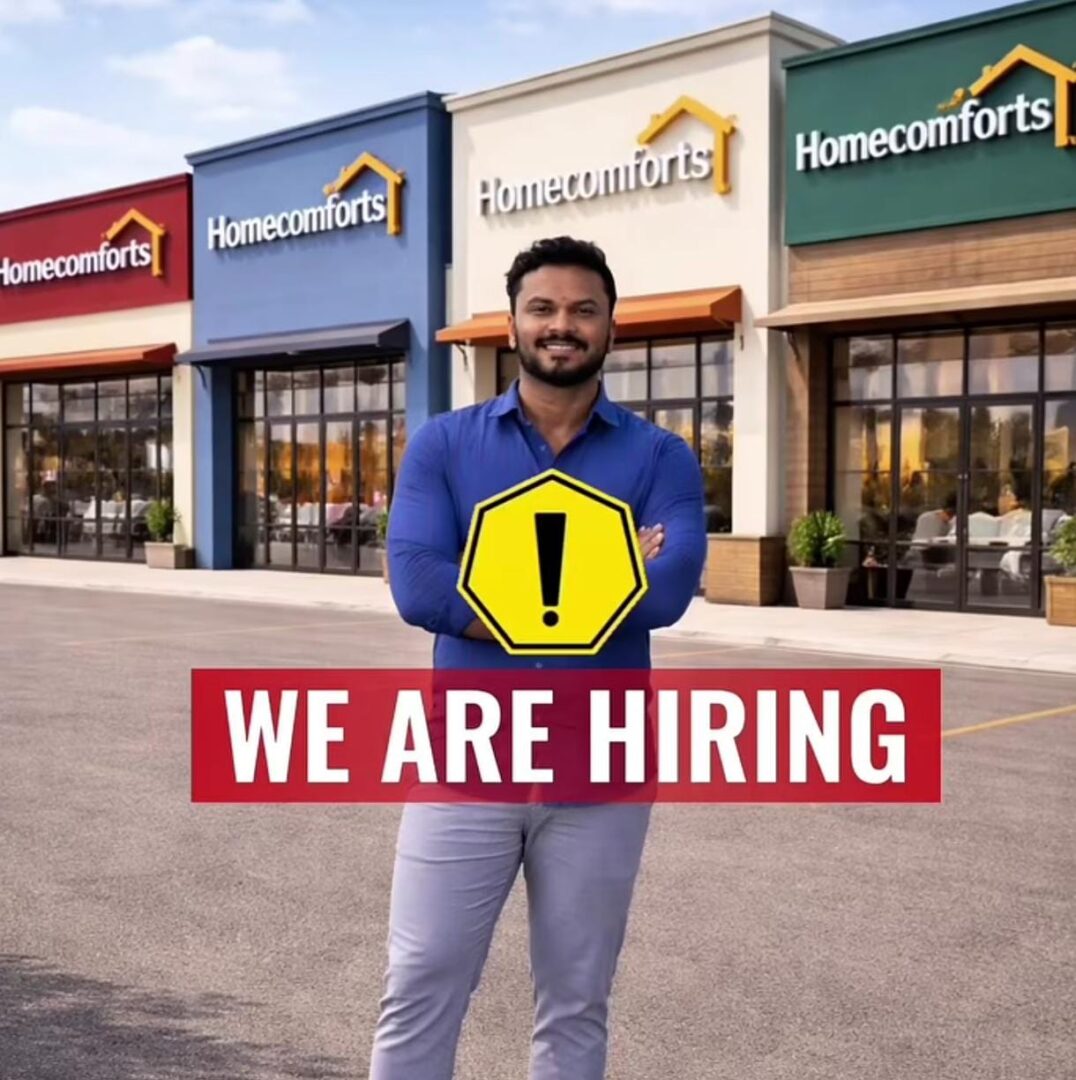 Home Comforts Jobs in Kakinada & Rajahmundry – Accountant, Sales Executive, Telecaller, Editor Hiring