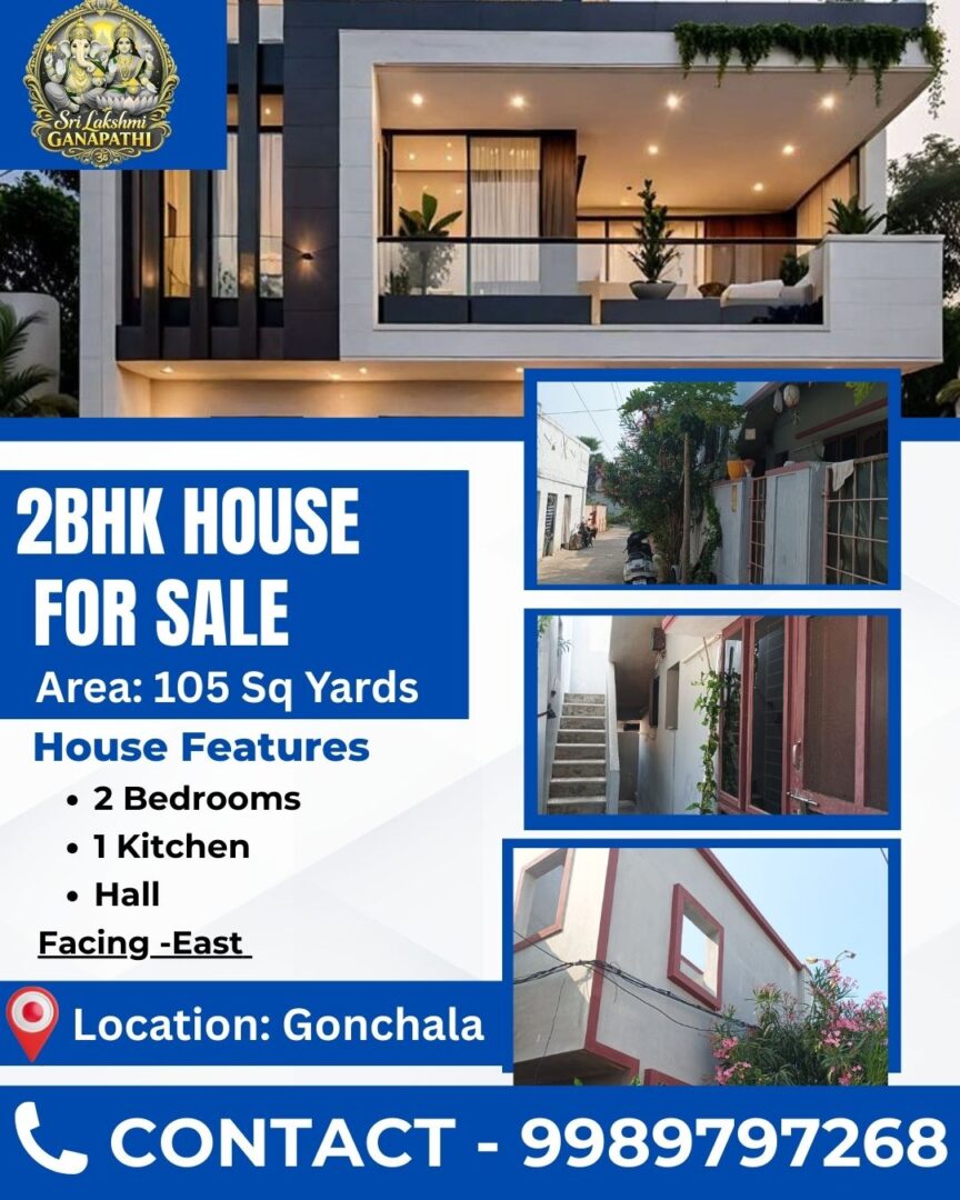 2BHK HOUSE FOR SALE