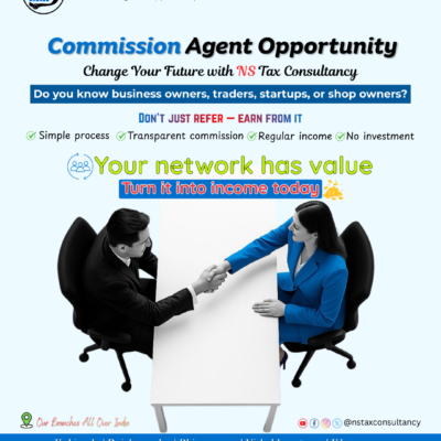 Commission Agent Opportunity – NS Tax Consultancy