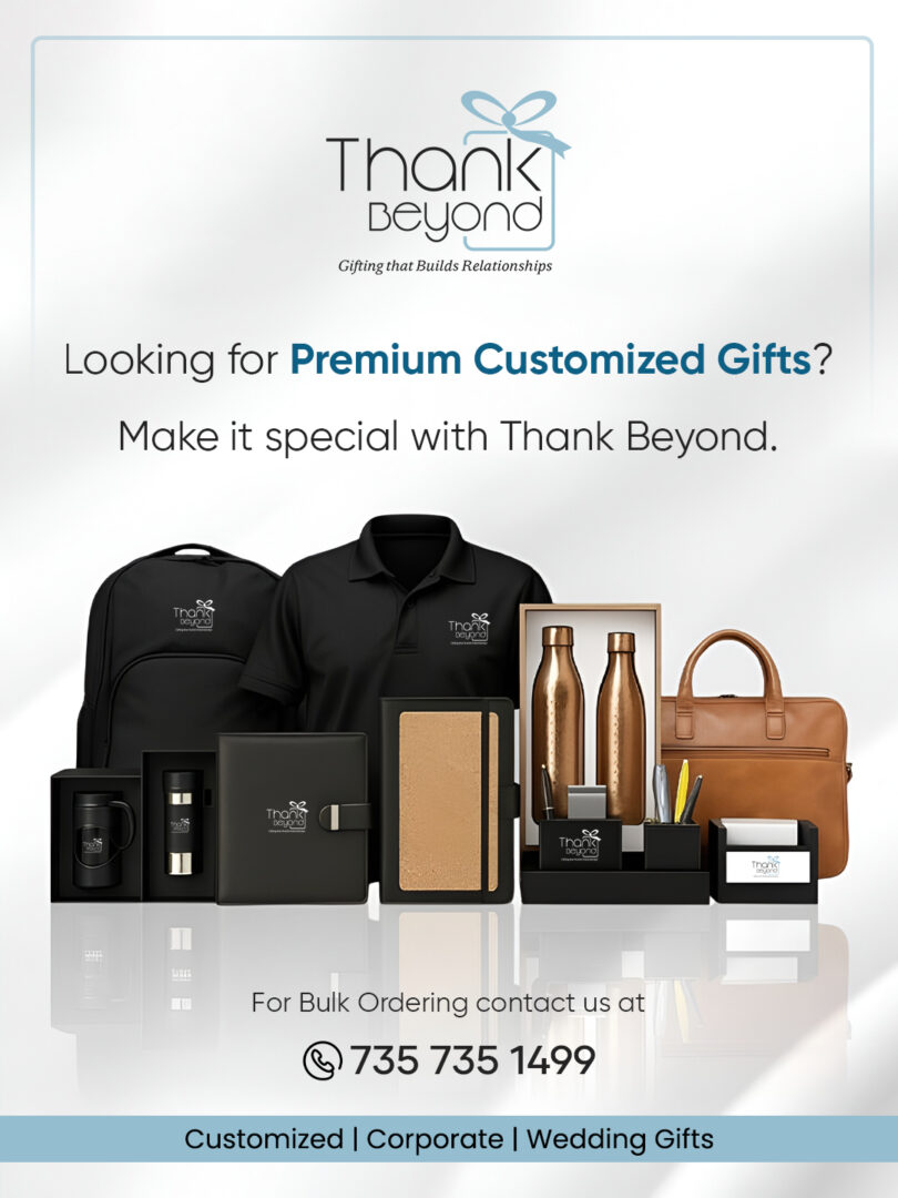 Premium Customized Gifts in Kakinada | Corporate, Wedding & Personalized Gifts – Thank Beyond