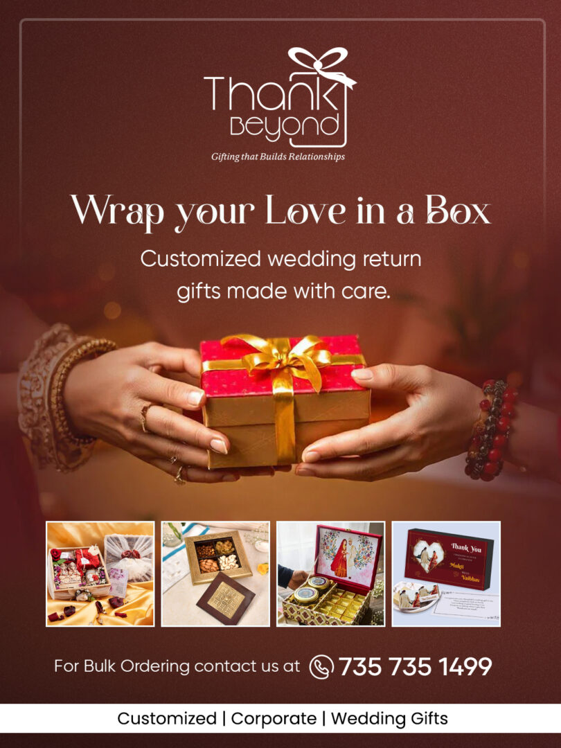 Premium Customized Gifts in Kakinada | Corporate, Wedding & Personalized Gifts – Thank Beyond
