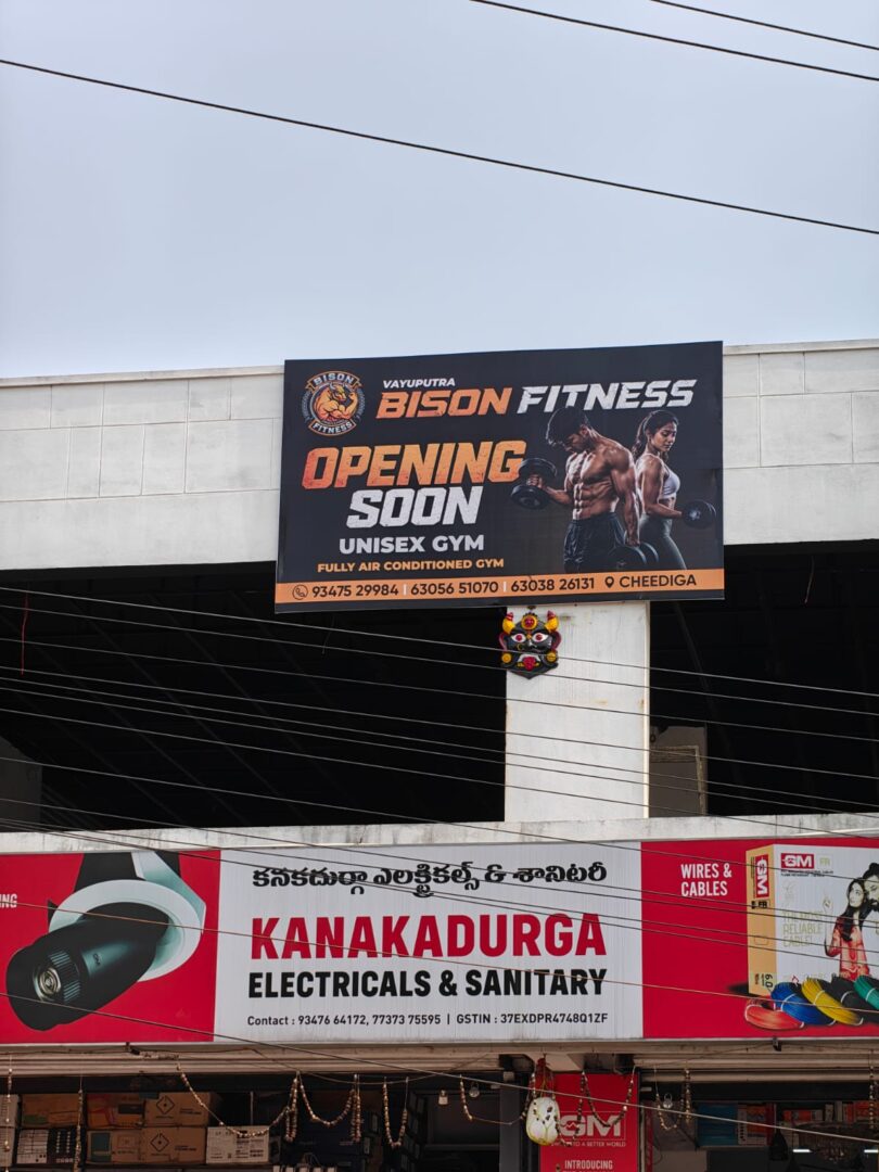 Bison Fitness Gym in Cheediga, Kakinada | Unisex AC Gym