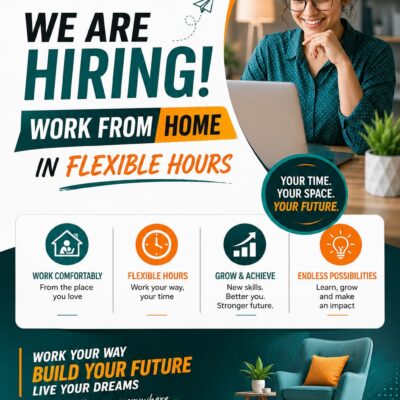 Work From Home Opportunities – Flexible Hours