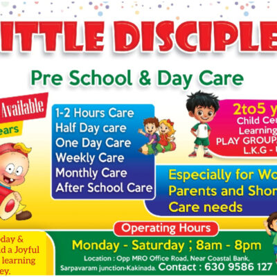 Little Disciples Learning Academy – Pre School & Day Care in Sarpavaram, Kakinada