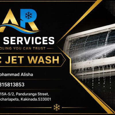 AR AC Services – AC Jet Wash & Repair in Kakinada