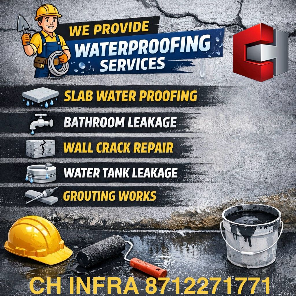 ✨ We Construct Individual Houses & Apartments -Material Contract - Starts from 1800rs/sft, 2000rs/sft, 2300rs/sft -House Renovation Works -Slab Leakage Works 📞 For more details: 8712271771 🎨 We Do Interior Works - Starts from ₹700/sft -Modular Cupboard