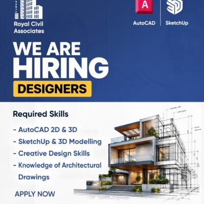 AutoCAD Designer & SketchUp 3D Designer Jobs in Kakinada